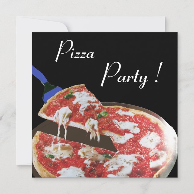 Convite PARTIDO PIZZA, janto ITALIANO KITCHEN, brunch (Frente)