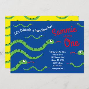 Convite Partido primeiro aniversario dos Répteis do Cobra