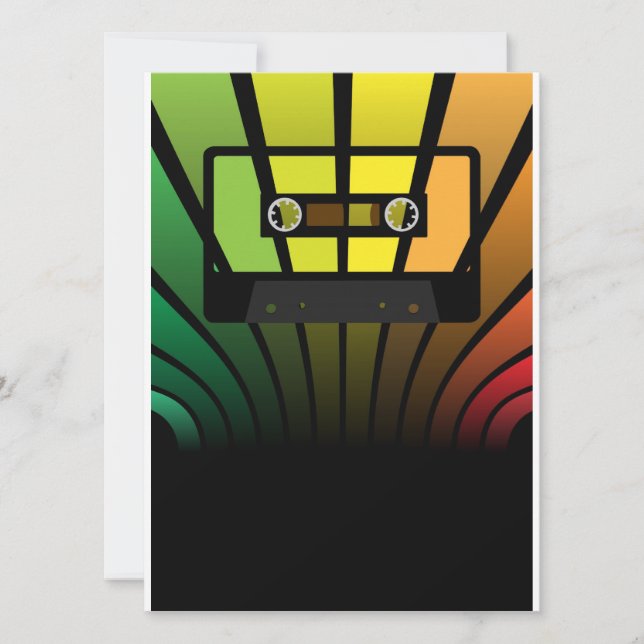 Convite Partido retro (Frente)