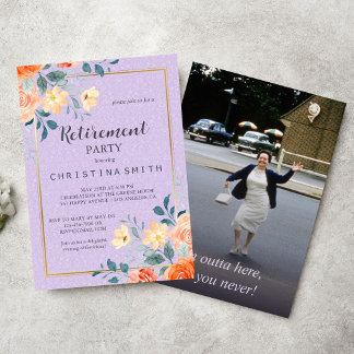 Convite Partido Românico de Aposentação de Aquarelas Flora