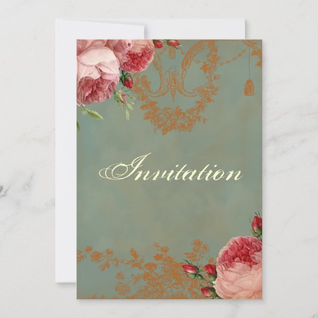 Convite Partido Rosa Blenheim (Frente)