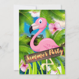 Convite Partido Summer Pelican