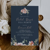 Partido Tea do Chá de panela Floral do Jardim Euca