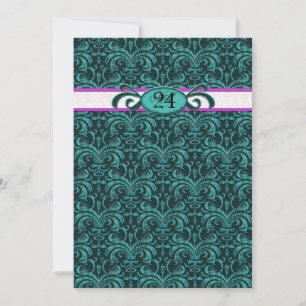 Convite Partido Tema de Belles e Vampiros do Sul