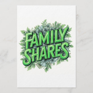 Convite Partilhas Familiares
