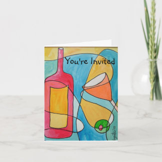 Convite Party Invitation Happy Hour