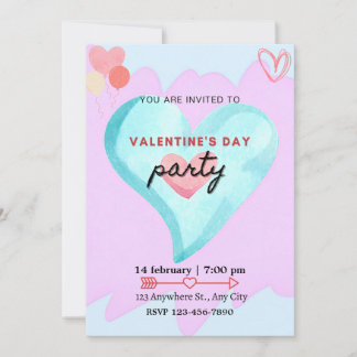 CONVITE PARTY OF LOVE AND FRIENDSHIP