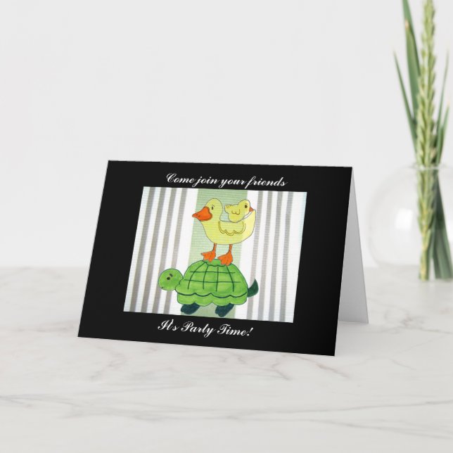 Convite Partytime - vazio (Frente)