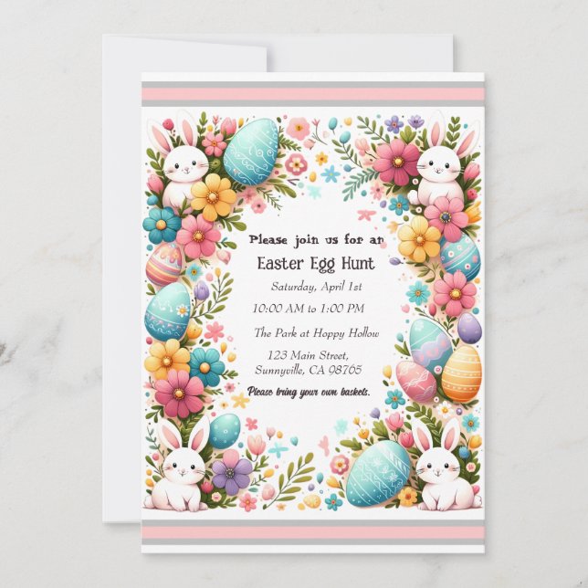 Convite Páscoa (Frente)