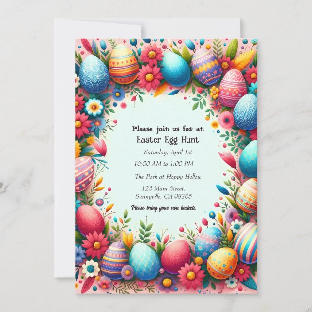 Convite Páscoa (Frente)