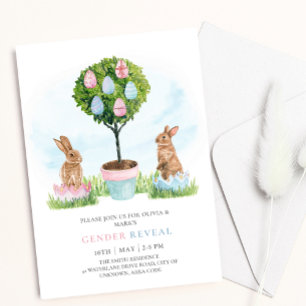 Convite Páscoa Coelhos Primavera Revolução do Gênero do Be