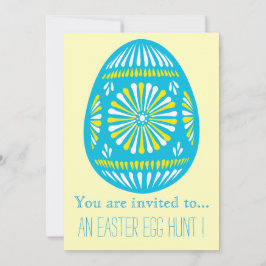 Convite Páscoa de Ovo de Páscoa e ovo de Páscoa com pâncre