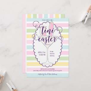 Convite Páscoa domingo Martini Cocktail Brunnic Party