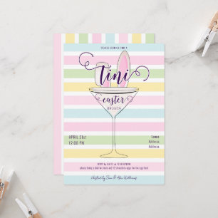 Convite Páscoa Domingo Martini Cocktail Partido Janto Brun