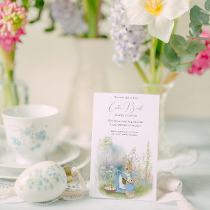 Convite Páscoa Peter Rabbit