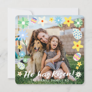 Convite Páscoa Que Ele Riscou