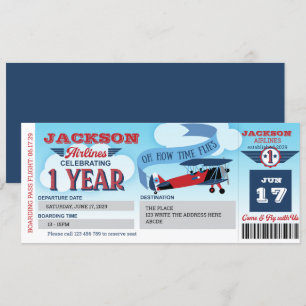 Convite Passagem De Embarque, Bilhete De Avião, Moscas Hor