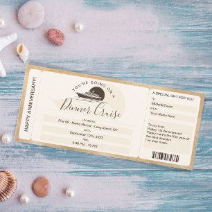 Convite Passagem de Embarque do Bilhete de Cupom Surpresa 