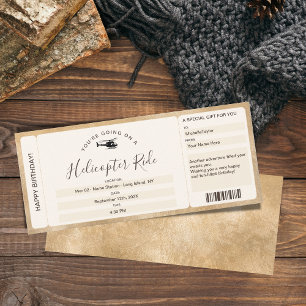 Convite Passagem de embarque surpresa Bilhete de passeio d