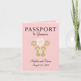 Convite Passaporte Casado Ocho Rios Jamaica