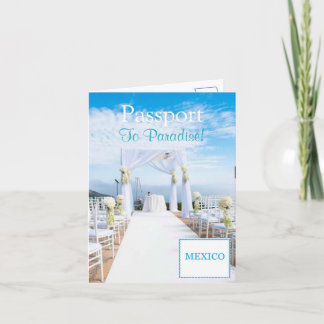 Convite Passaporte de Convite|5,6" x 4