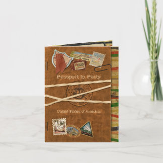 Convite Passaporte de Festa