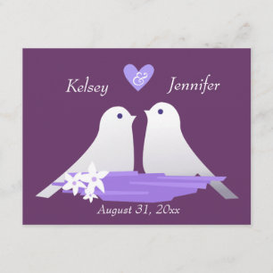 Convite Pássaros do Amor