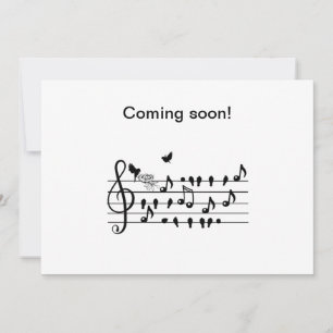 Convite pássaros do amor, esperando personalizáveis