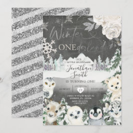 Convite Pássaros do Pântano Inverno da Holanda