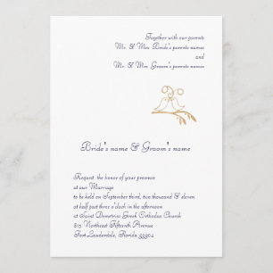 Convite Pássaros Dourados