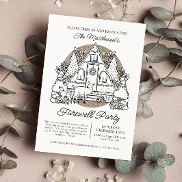 Convite Passe por aqui Festa de Despedida de Dezembro