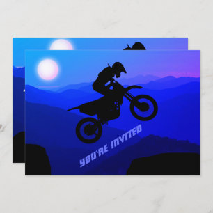 Convite Passeio noturno da Lua cheia de diafragmas