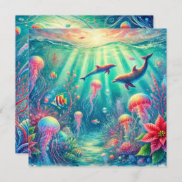 Convite Pasta de Escrapões Imprimíveis para o Oceano Whims