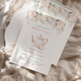 Convite Pastel Blooms Bridal Tea