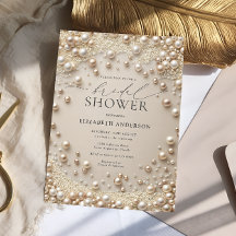 Pastel Blush Pearls com Chá de panela de Ouros