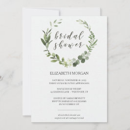 Convite Pastel Bouquet Bridal Shower Invitation Floral