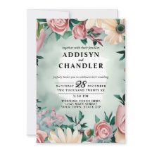 Pastel Flower Elegance: Casamento Floral Verde Sag