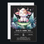 Convite Pastel Kids Cow Birthday<br><div class="desc">Suave, doce e adorável, o convite de aniversário da Vaca Pastel Kids é a escolha perfeita para uma encantadora celebração. Apresentando matizes pastéis gentis e uma ilustração de vaca fofinha, este modelo editável é excelente para qualquer idade. Faça o download, personalize e impressão instantaneamente para corresponder ao seu tema. Seja...</div>