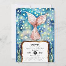 Pastel Kids Sereia Aniversário