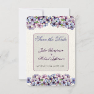 Convite Pastel Lilac Romântico e Poético