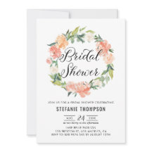 Pastel Peach Peonies Floral Chá de panela