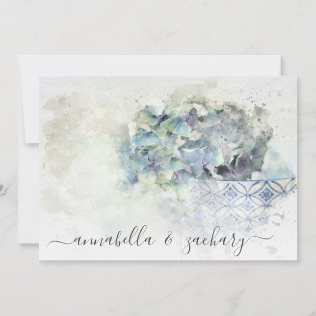 Convite *~* Pastel QR AR26 Flores FOTO RSVP WEDDING  (Frente)