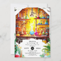 Pastel Simples e Divertido Cientista Aniversário