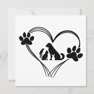 Convite Patas de Love Pets 