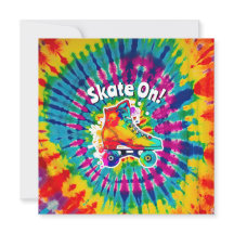 Patinar Na Pista De Patins Tie Dye Hippie