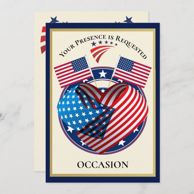 Convite Pátria EUA (Frente/Verso)