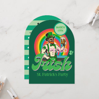 Convite Patrick LGBTQ+ Personalizado, Rua Irlandesa e Orgu