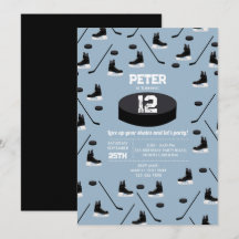 Pau de Hóquei em Gelo Azul Dusty, Skates Puck Birt