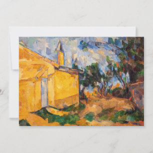 Convite Paul Cezanne - A Cabana de Jourdan