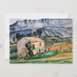 Convite Paul Cezanne - Casa na Provença